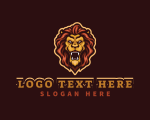 Gaming Lion Beast  Logo