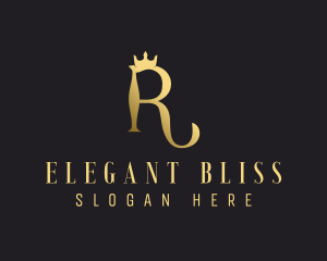 Elegant Regal Crown Logo