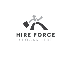Employer - Human Employee Recruitment logo design