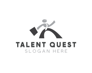 Hiring - Human Employee Recruitment logo design