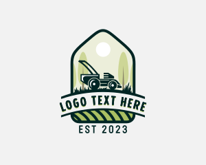 Lawn Care Grass Cutting logo design
