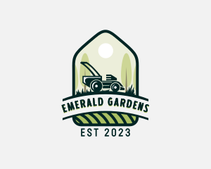 Lawn Care Grass Cutting logo design