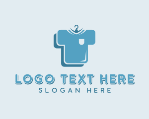 Wardrobe - Shirt Clothing Apparel logo design