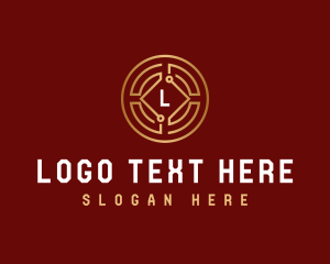 Tech - Coin Tech Cryptocurrency logo design