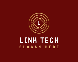 Coin Tech Cryptocurrency logo design