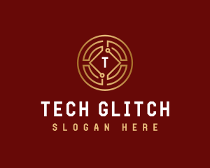 Coin Tech Cryptocurrency logo design