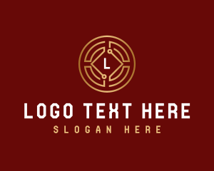 Blockchain - Coin Tech Cryptocurrency logo design