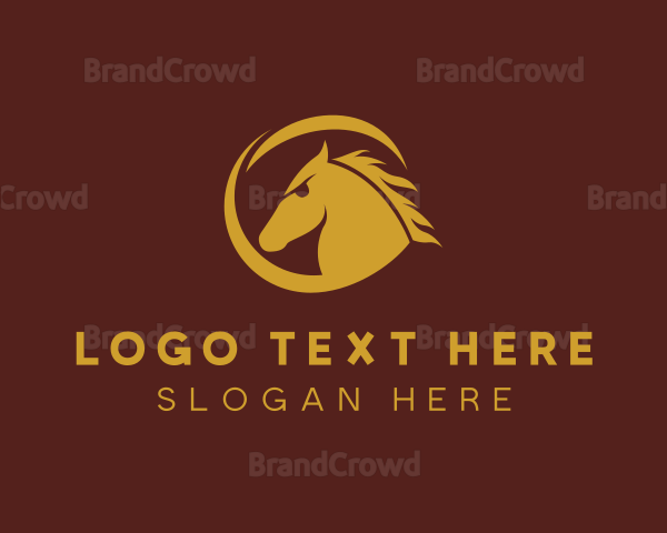 Equine Horse Animal Logo