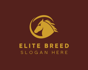 Equine Horse Animal logo design