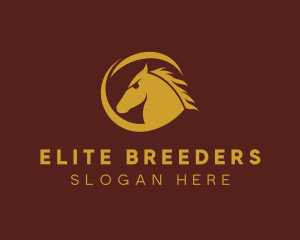 Equine Horse Animal logo design