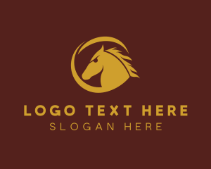 Equine Horse Animal Logo