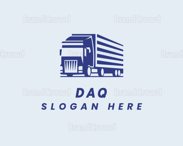 Freight Cargo Trucking Logo