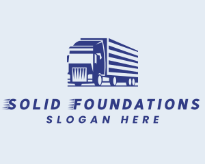 Trucker - Freight Cargo Trucking logo design
