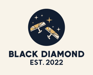 Diamond Earring Jewelry  logo design