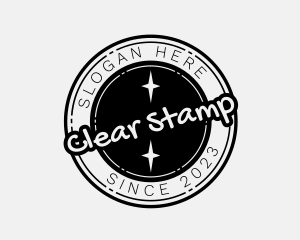 Generic Star Stamp logo design