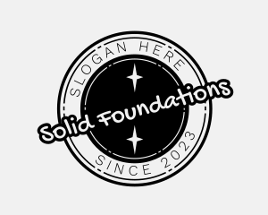 Social Club - Generic Star Stamp logo design