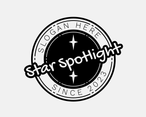 Generic Star Stamp logo design