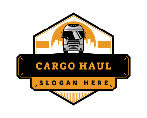 Bus Transport Logistic logo design