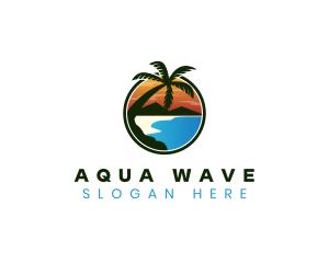 Seascape - Mountain Beach Resort logo design