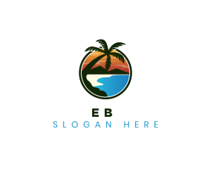 Mountain Beach Resort logo design