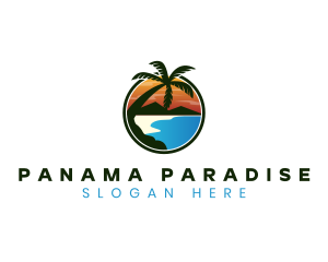 Mountain Beach Resort logo design