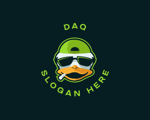 Cigarette - Duck Streetwear Cap logo design
