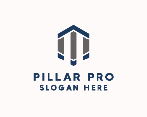 Pillar Finance Company logo design