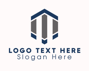 Company - Corporate Hexagon Company logo design
