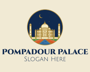 India Taj Mahal Palace  logo design