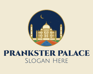 India Taj Mahal Palace  logo design