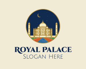 India Taj Mahal Palace  logo design