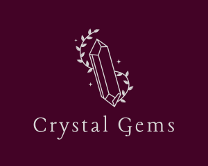 Nature Crystal Jeweler logo design