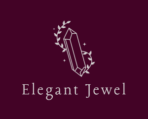 Nature Crystal Jeweler logo design