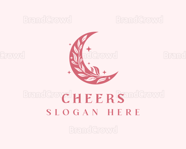 Crescent Flower Moon Logo