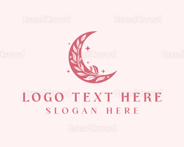 Crescent Flower Moon Logo