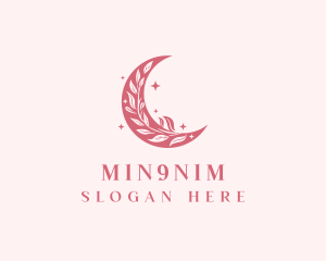 Crescent Flower Moon Logo