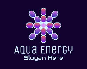 Solar Energy Tech logo design