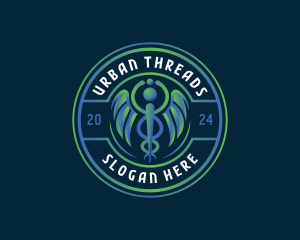 Medical Caduceus Clinic Logo