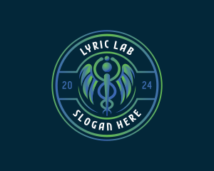 Medical Caduceus Clinic logo design