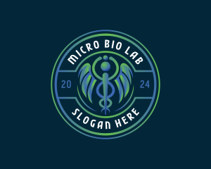 Medical Caduceus Clinic logo design