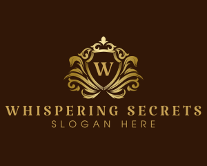 Luxury Crown Shield logo design