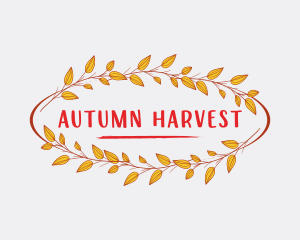 Nature Autumn Leaves logo design