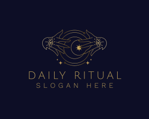 Fortune Teller Astrology logo design