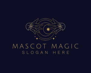 Fortune Teller Astrology logo design