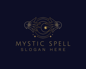 Spell - Fortune Teller Astrology logo design