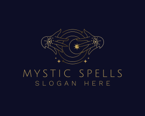 Fortune Teller Astrology logo design