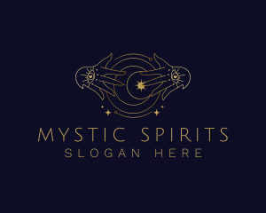 Fortune Teller Astrology logo design