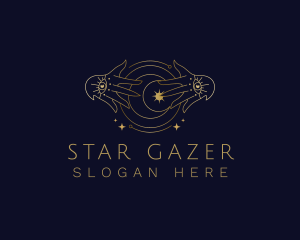 Fortune Teller Astrology logo design