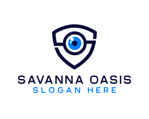 Blue Eye Camera logo design