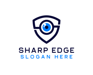 Blue Eye Camera logo design